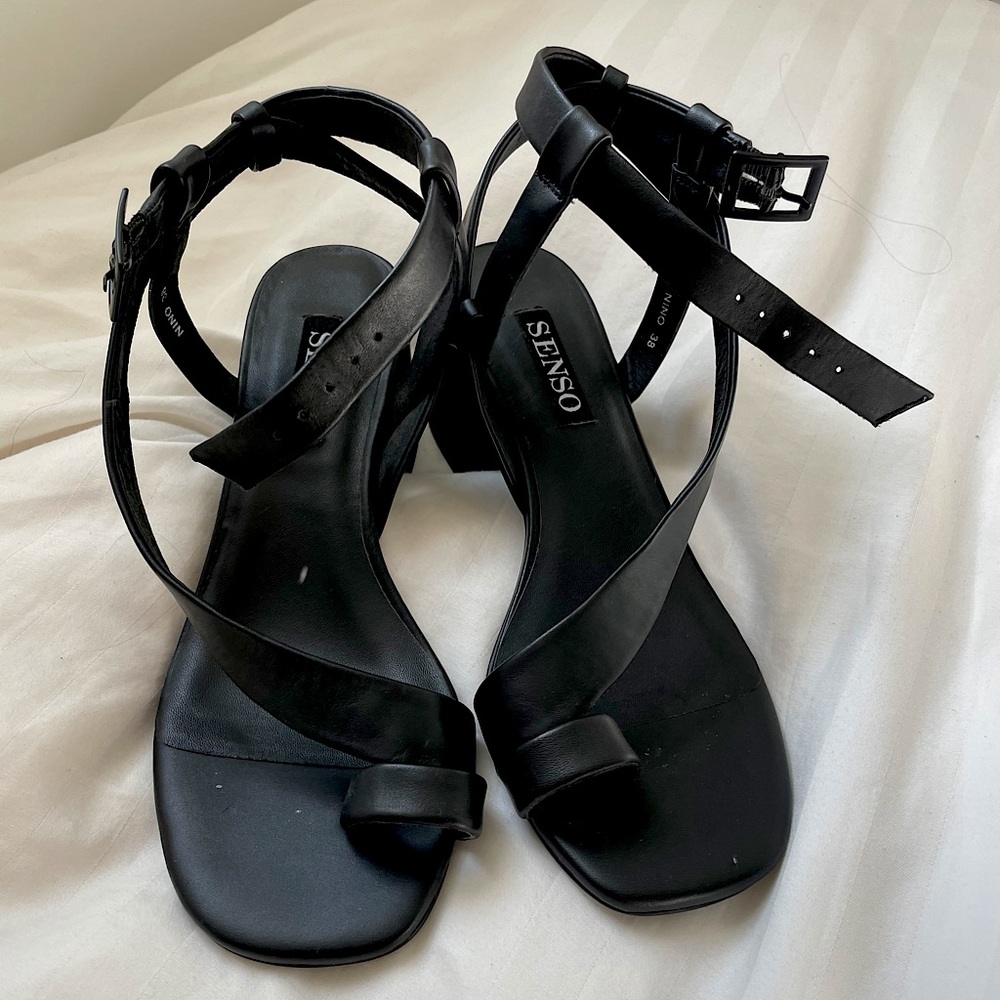 Senso Nino Heeled Sandals (Black) 🖤